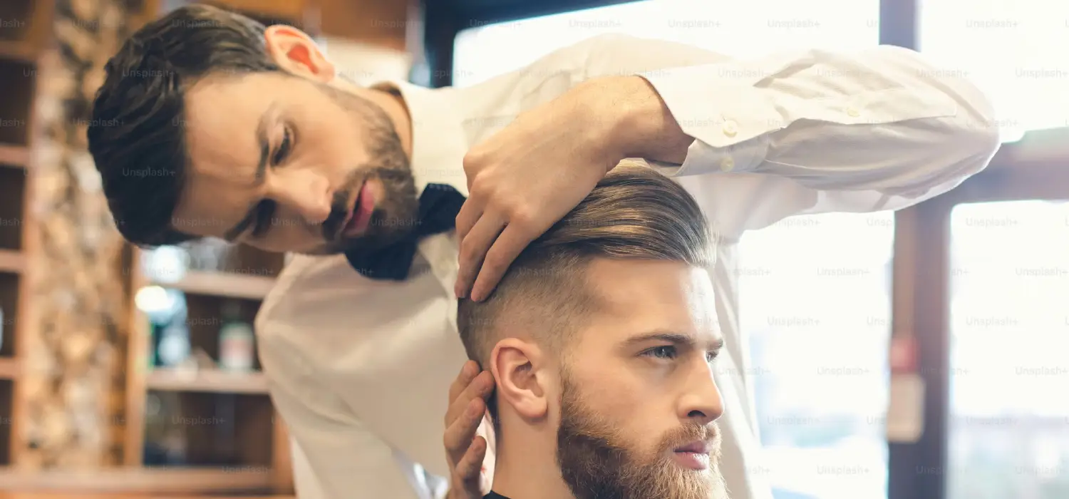 Expert hair styling at Jawed Habib Salon Pune